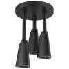 Regadera tipo lluvia colgante H<sub>2</sub>Okinetic® con luz de LED