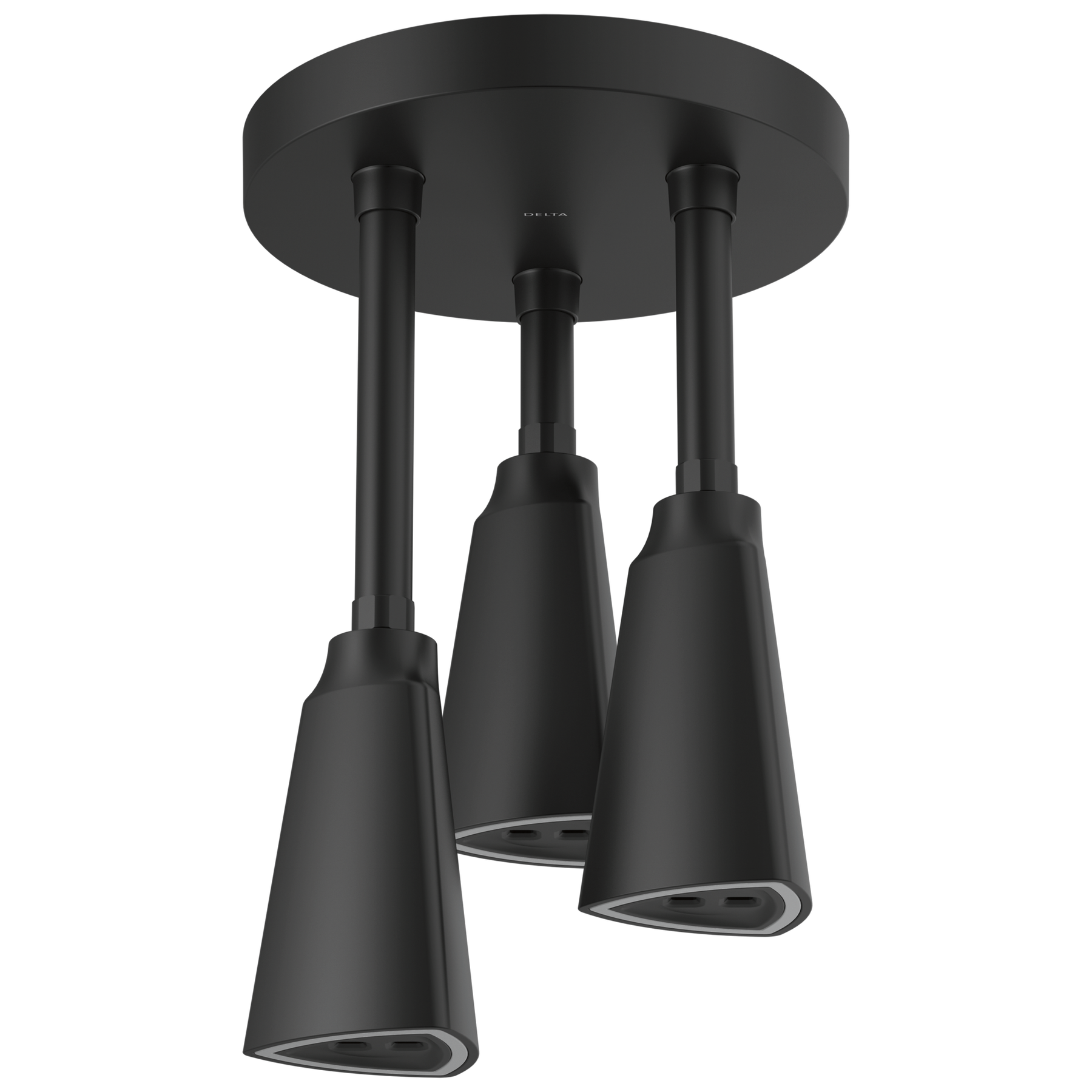 Regadera tipo lluvia colgante H<sub>2</sub>Okinetic® con luz de LED
