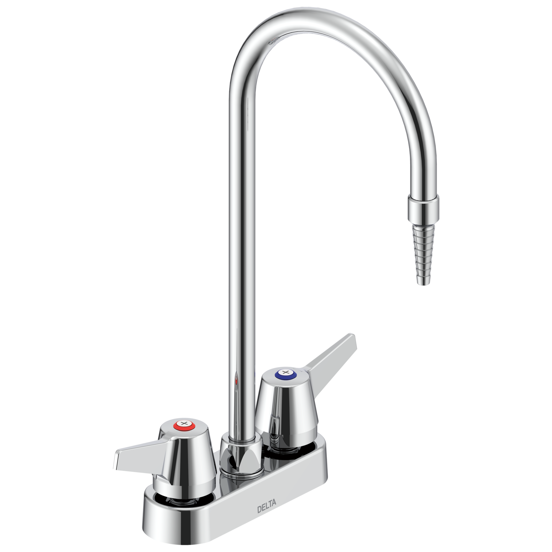 Two Handle 4 In Deck-mount Laboratory Mixing Faucet