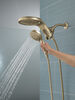 HydroRain® H<sub>2</sub>Okinetic® 5-Setting Two-in-One Shower Head (Recertified)
