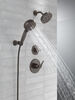 Ducha manual de 7 ajustes de montaje en pared con rociado de limpieza
