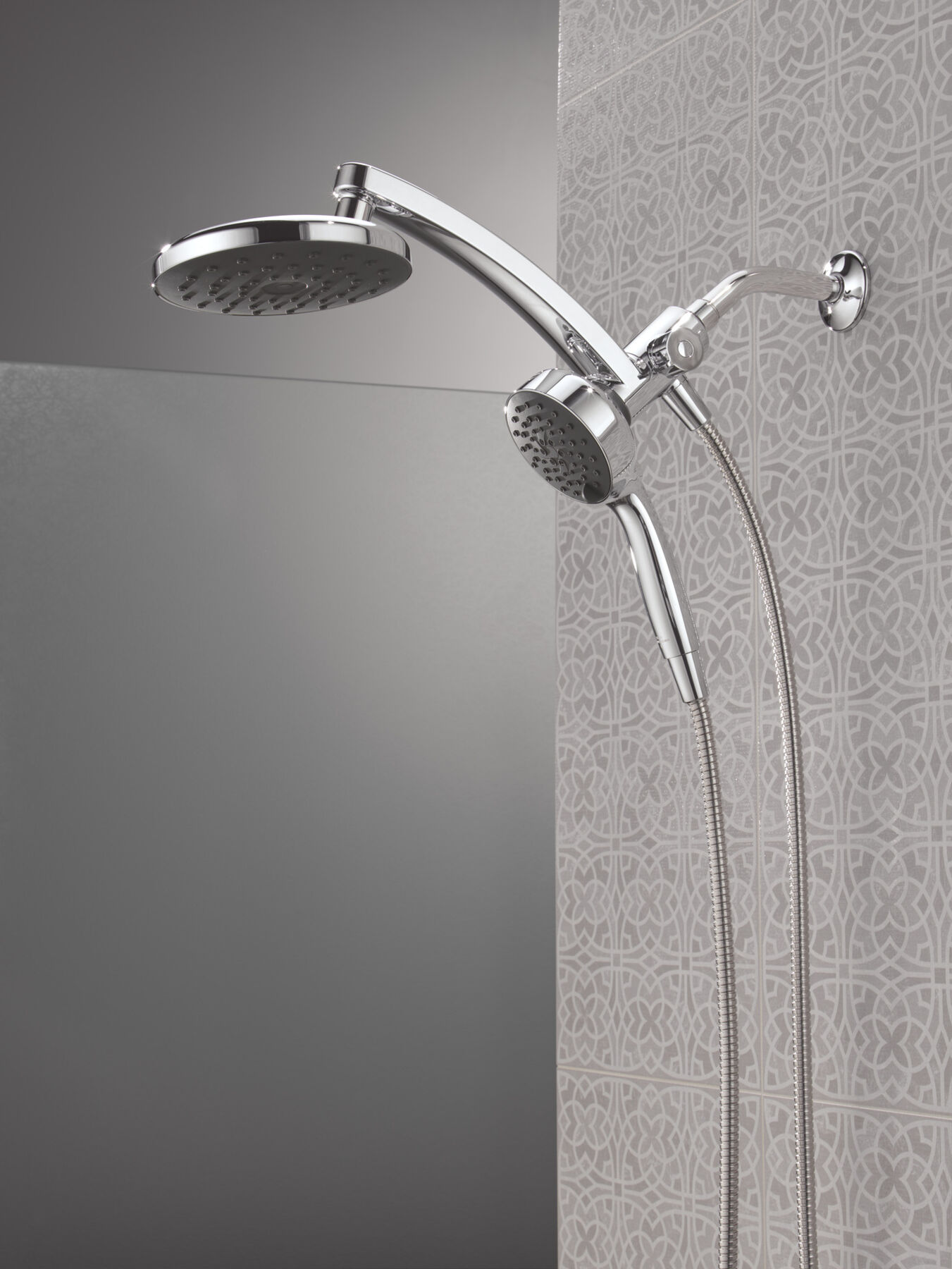 PivotPro™ 3-in-1 Combination Shower with TouchClean® Spray Face, image 3