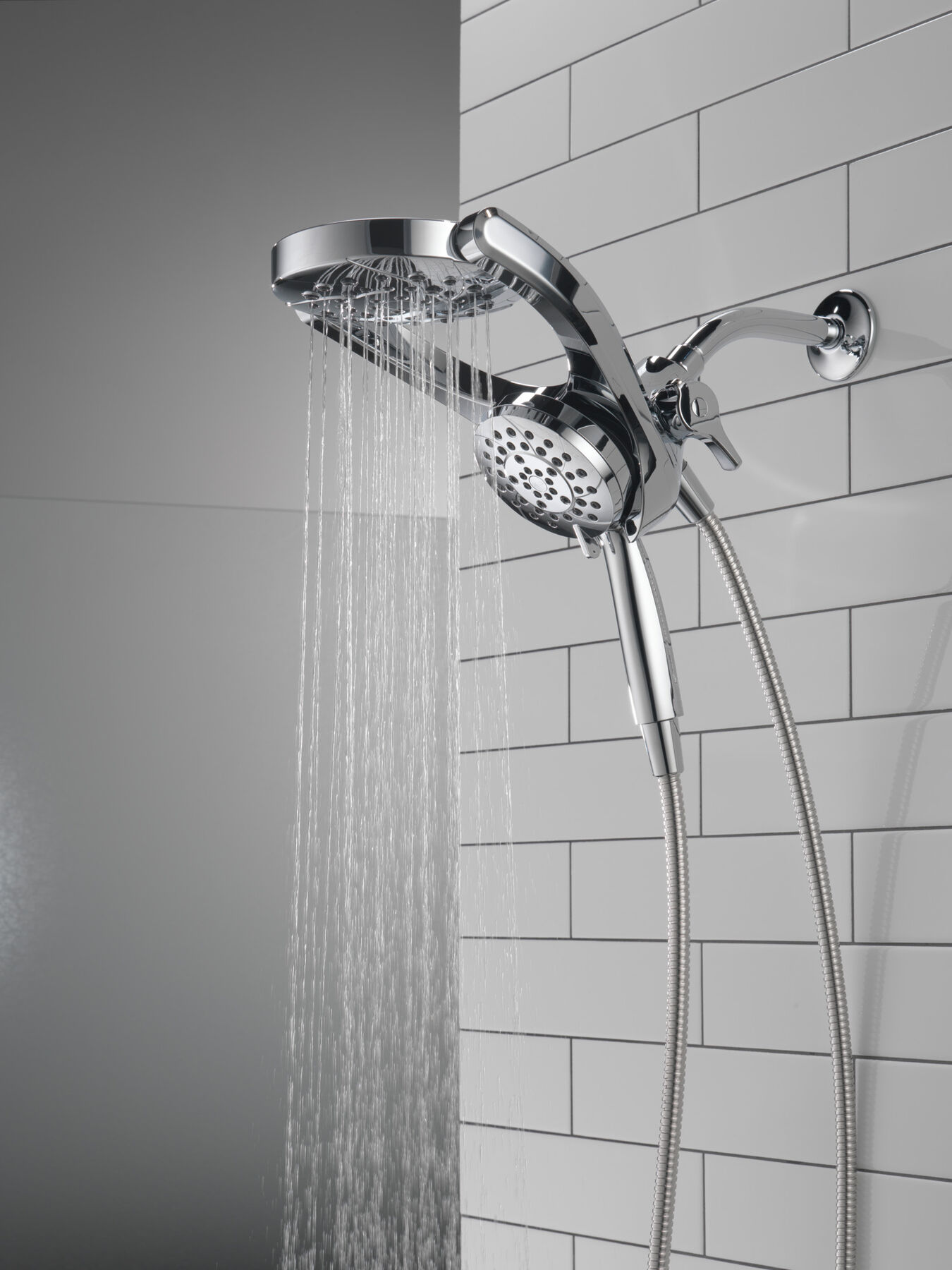 Cabezal de ducha dos en uno de 4 ajustes HydroRain®, imagen 10
