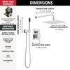 Monitor® 14 Series Shower with Raincan & Hand Shower