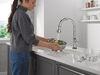 Touch<sub>2</sub>O® Technology Kitchen Faucet with Touchless Technology