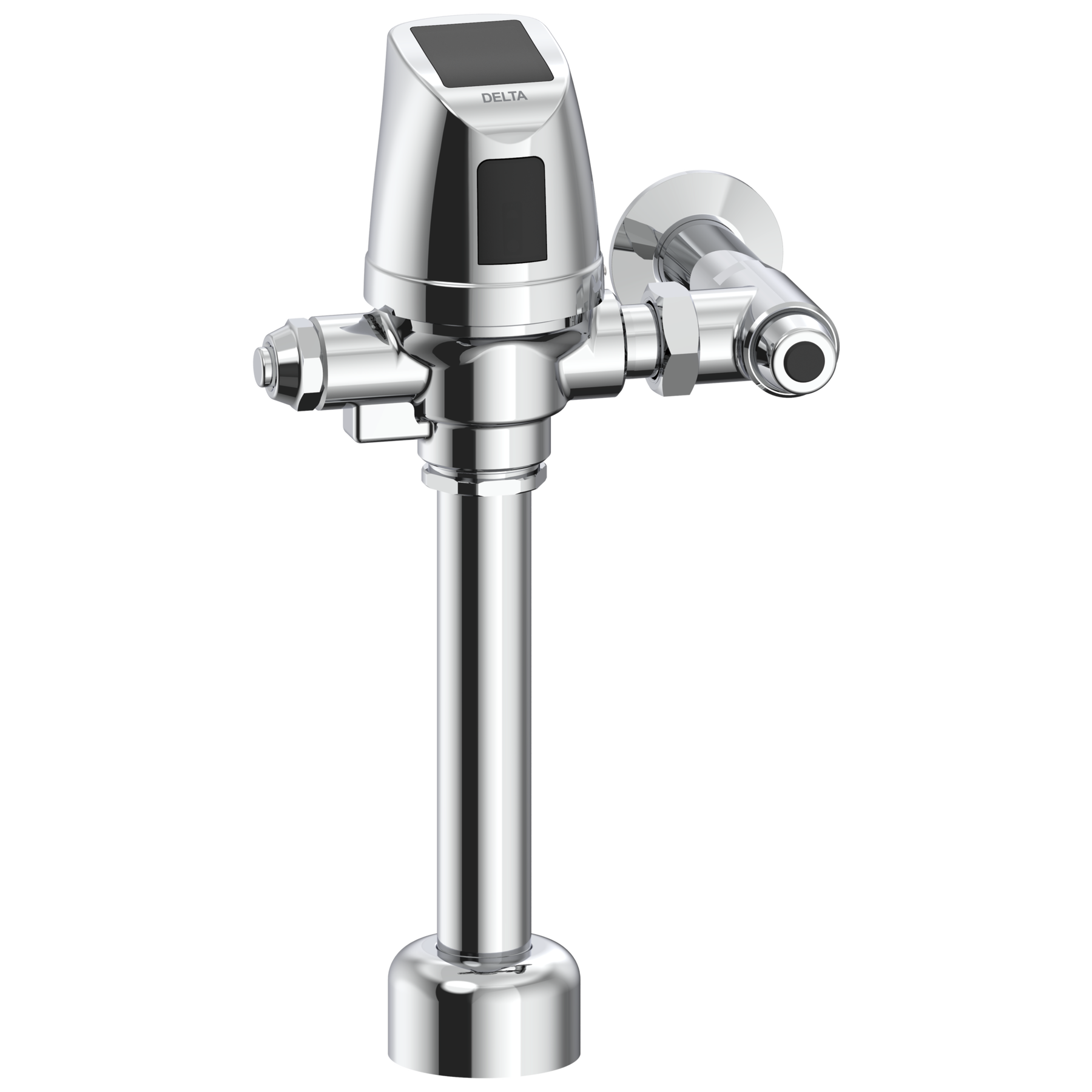 Electronic Exposed Water Closet Flush Valve with MMO and Dual Flush - Solar Operated