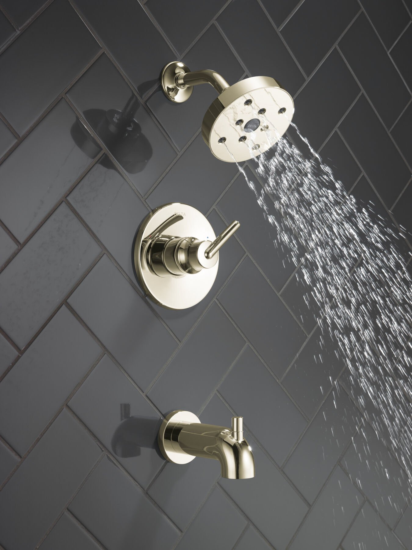 Monitor® 14 Series H<sub>2</sub>Okinetic® Single Handle Tub & Shower Trim, image 3