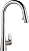Llave de una manija con tubo de salida deslizable para cocina