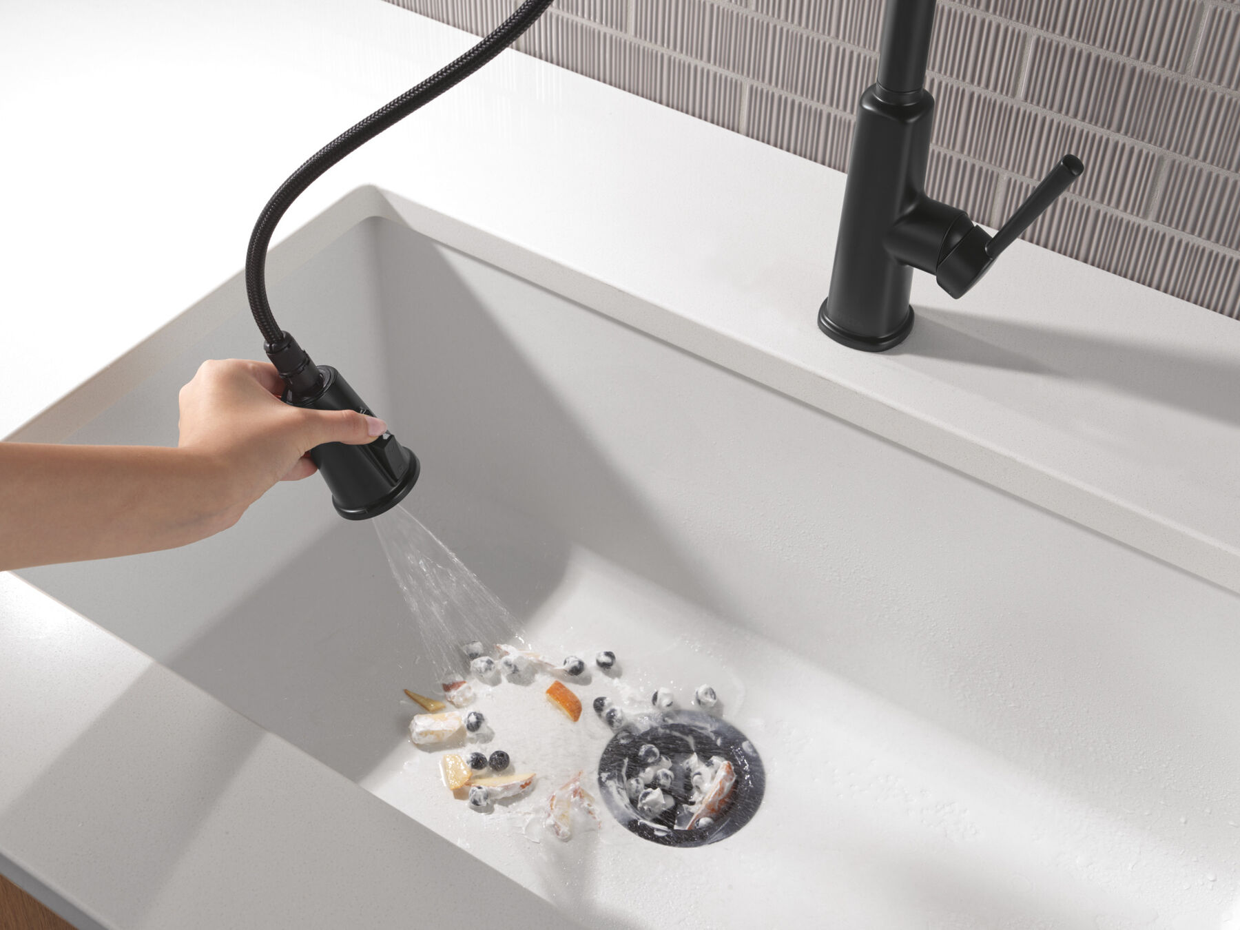 Llave para cocina monomando extensible, imagen 6