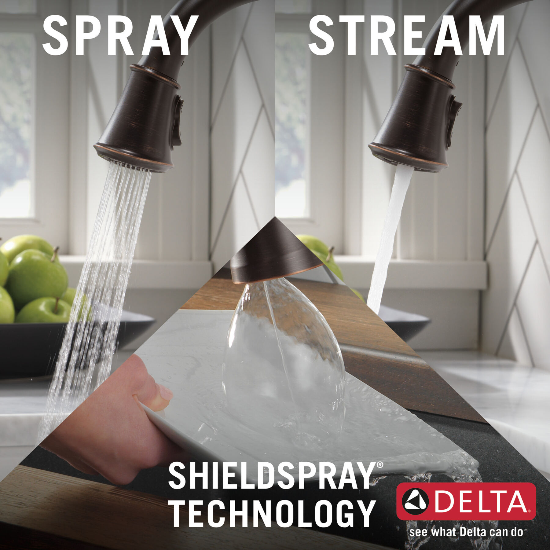 Llave para cocina monomando extensible con tecnología ShieldSpray® (producto recertificado), imagen 9