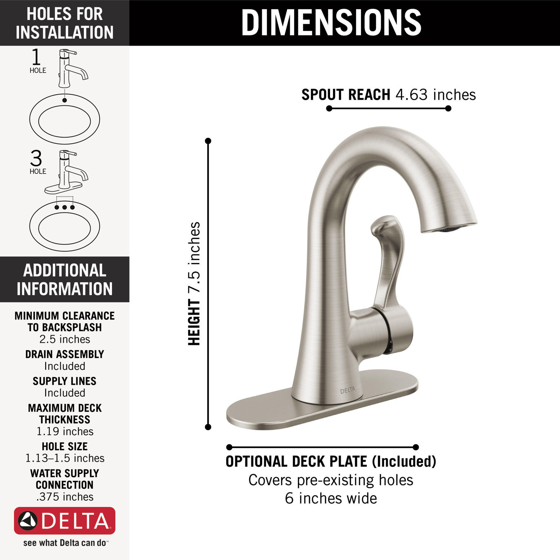 Llave para baño monomando, imagen 1