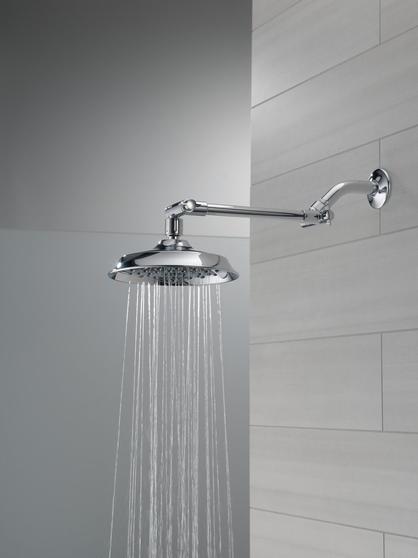 Regadera tipo campana con extensor de brazo ajustable, imagen 12