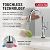 Touch<sub>2</sub>O® Technology Kitchen Faucet with Touchless Technology