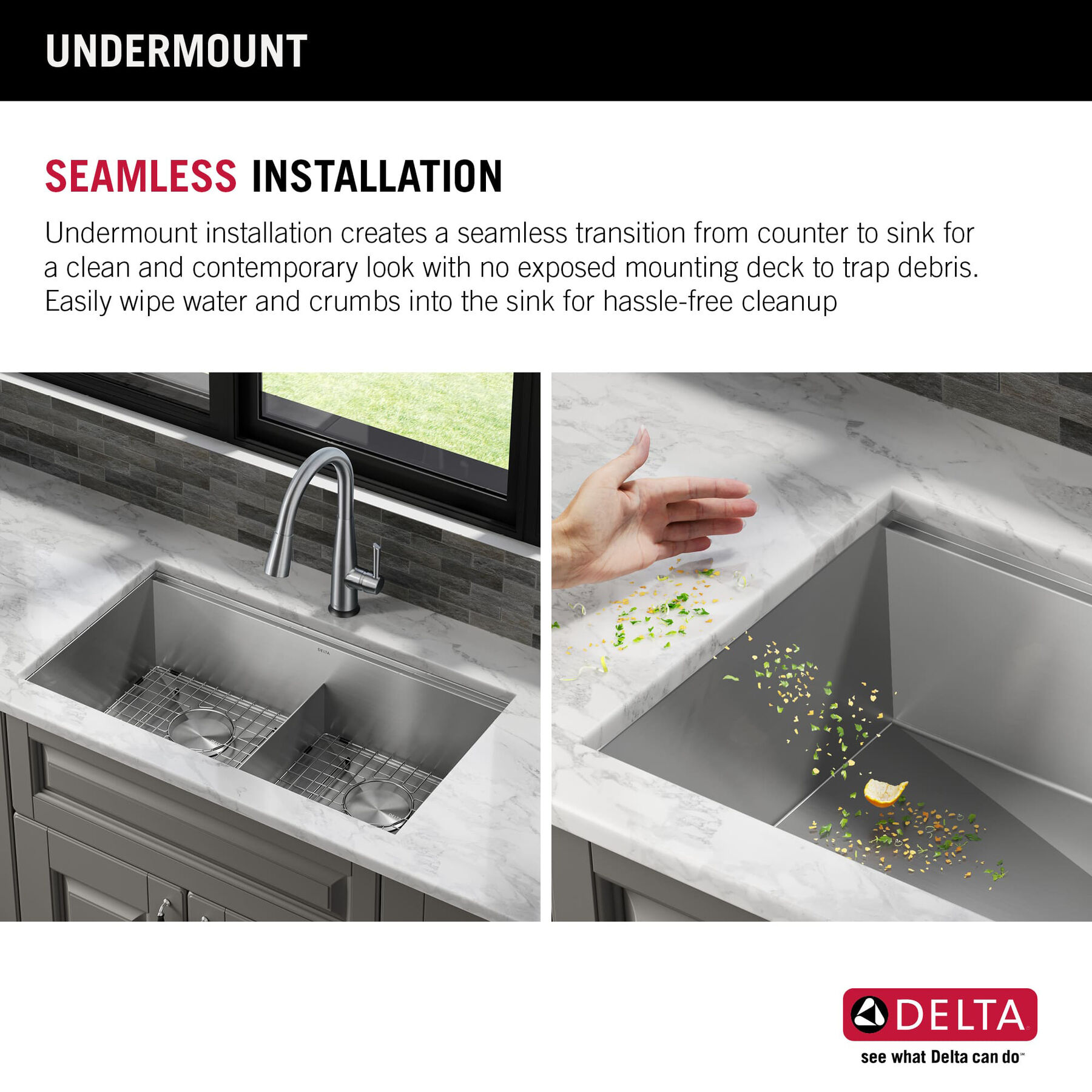 33” Workstation Kitchen Sink Undermount 16 Gauge Stainless Steel 50/50 Double Bowl with WorkFlow™ Ledge and Accessories, image 11