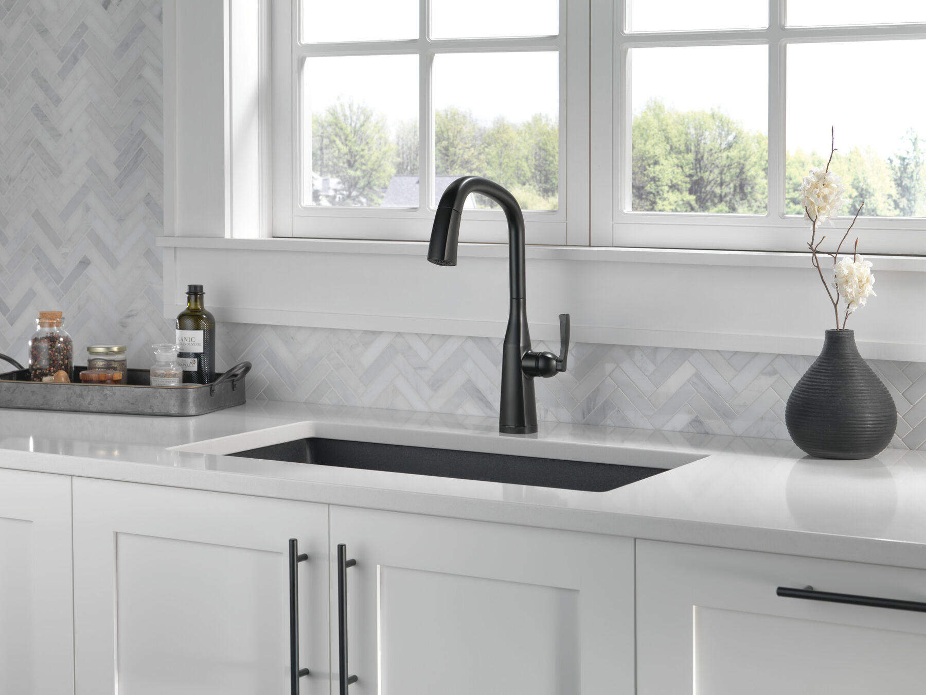 Llave para cocina monomando extensible con tecnología Touch<sub>2</sub>O®, imagen 10