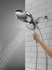 Cabezal de ducha dos en uno de 4 ajustes HydroRain®