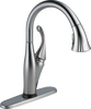 Llave para cocina monomando extensible con tecnologías Touch<sub>2</sub>O® y ShieldSpray®