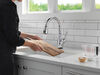 Touch<sub>2</sub>O® Technology Kitchen Faucet with Touchless Technology