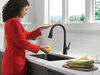 Single Handle Pull-Down Touch<sub>2</sub>O® Technology Kitchen Faucet with Touchless Technology