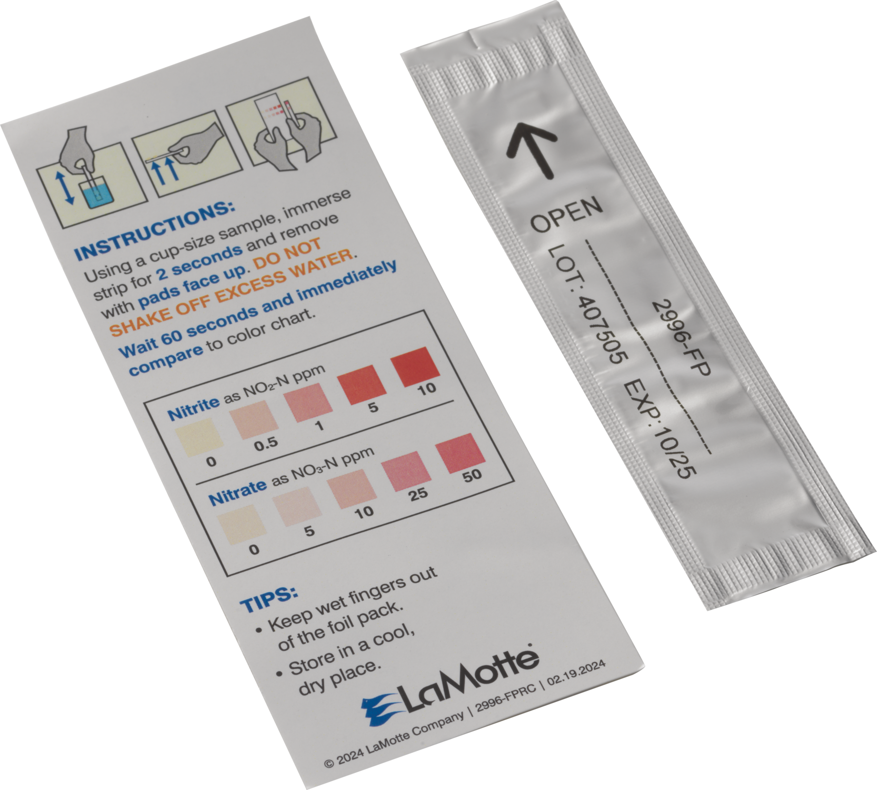 Nitrate Test Strips, image 1