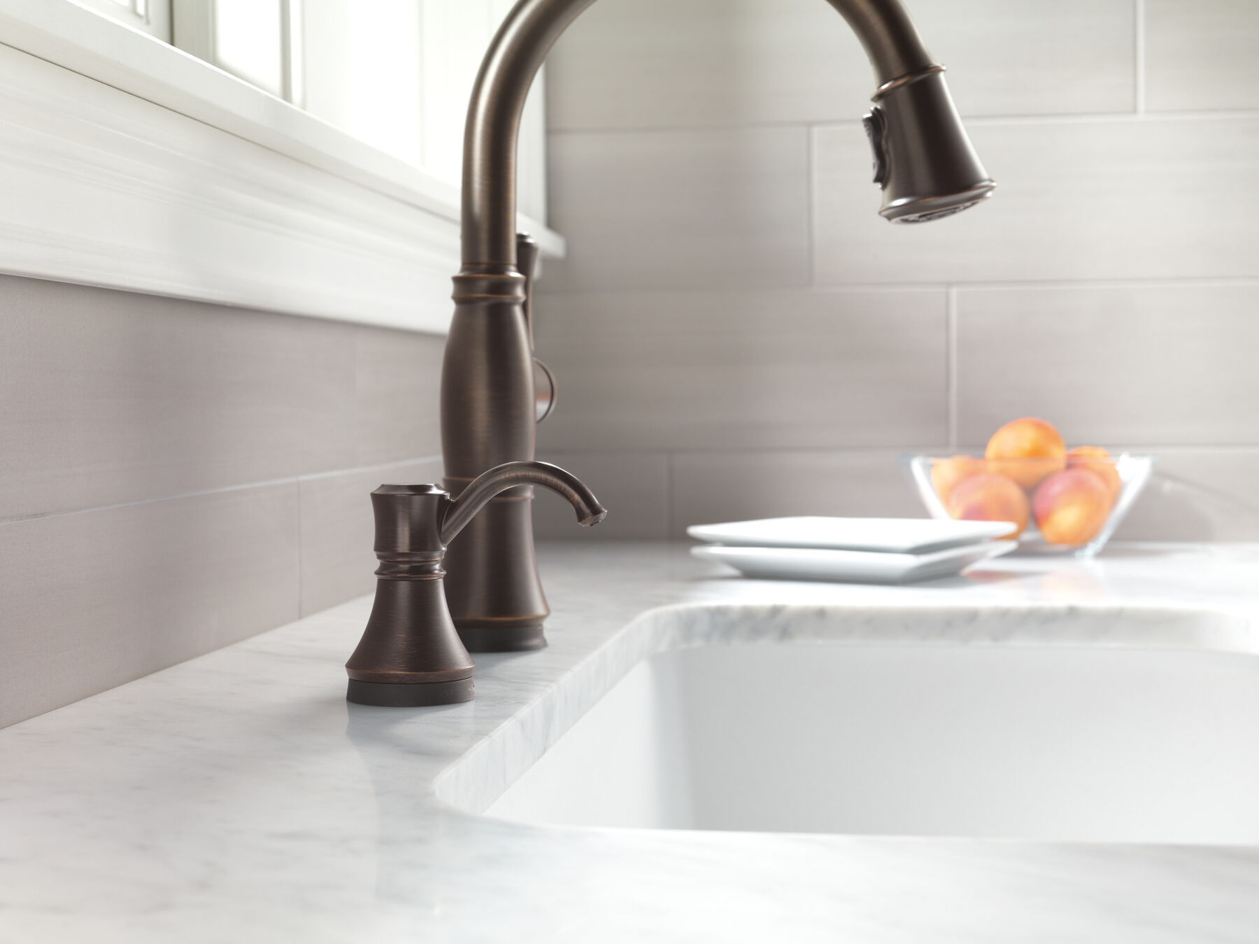 Llave para cocina monomando extensible con tecnologías Touch<sub>2</sub>O® y ShieldSpray®, imagen 19