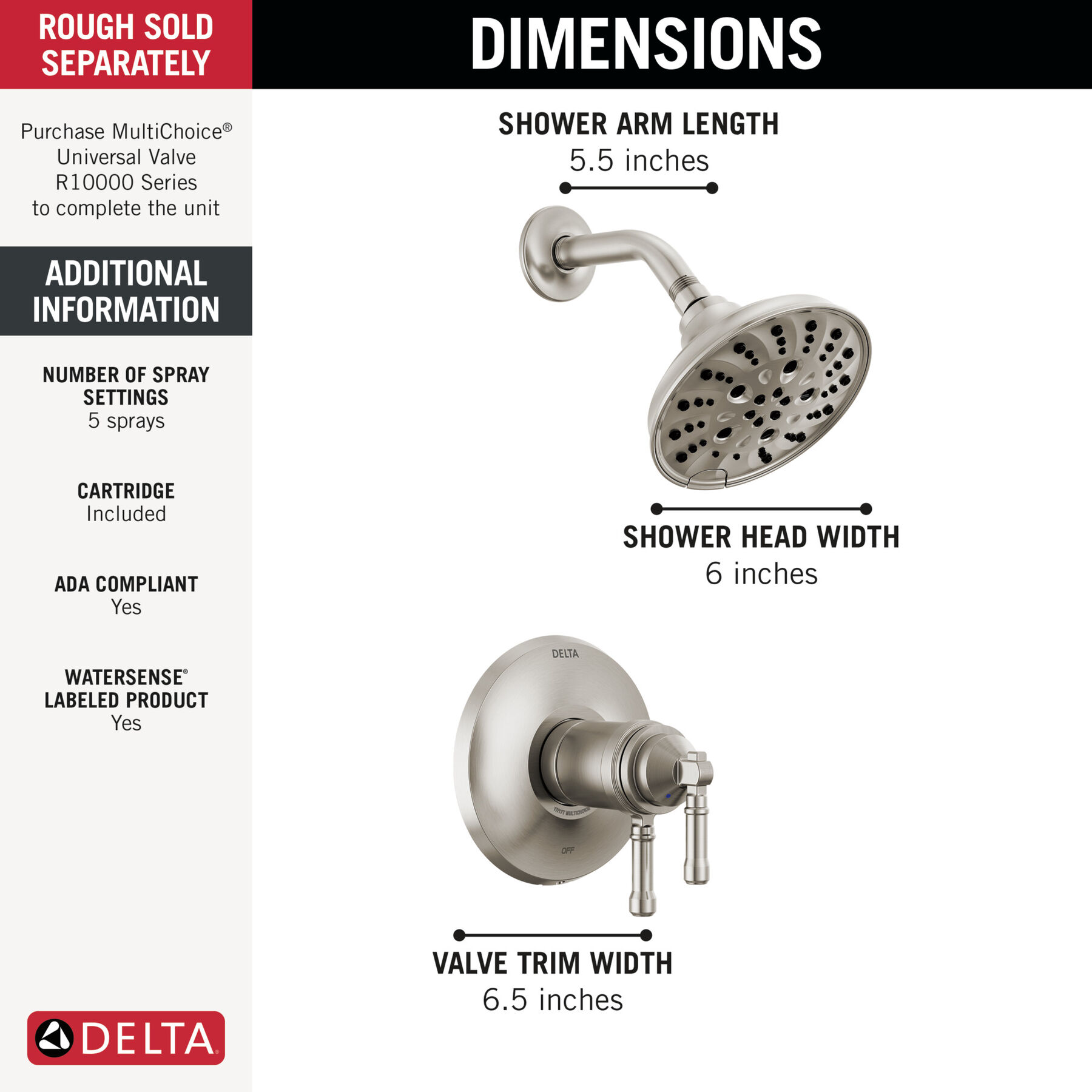 Accesorios de ducha serie 17T, imagen 2