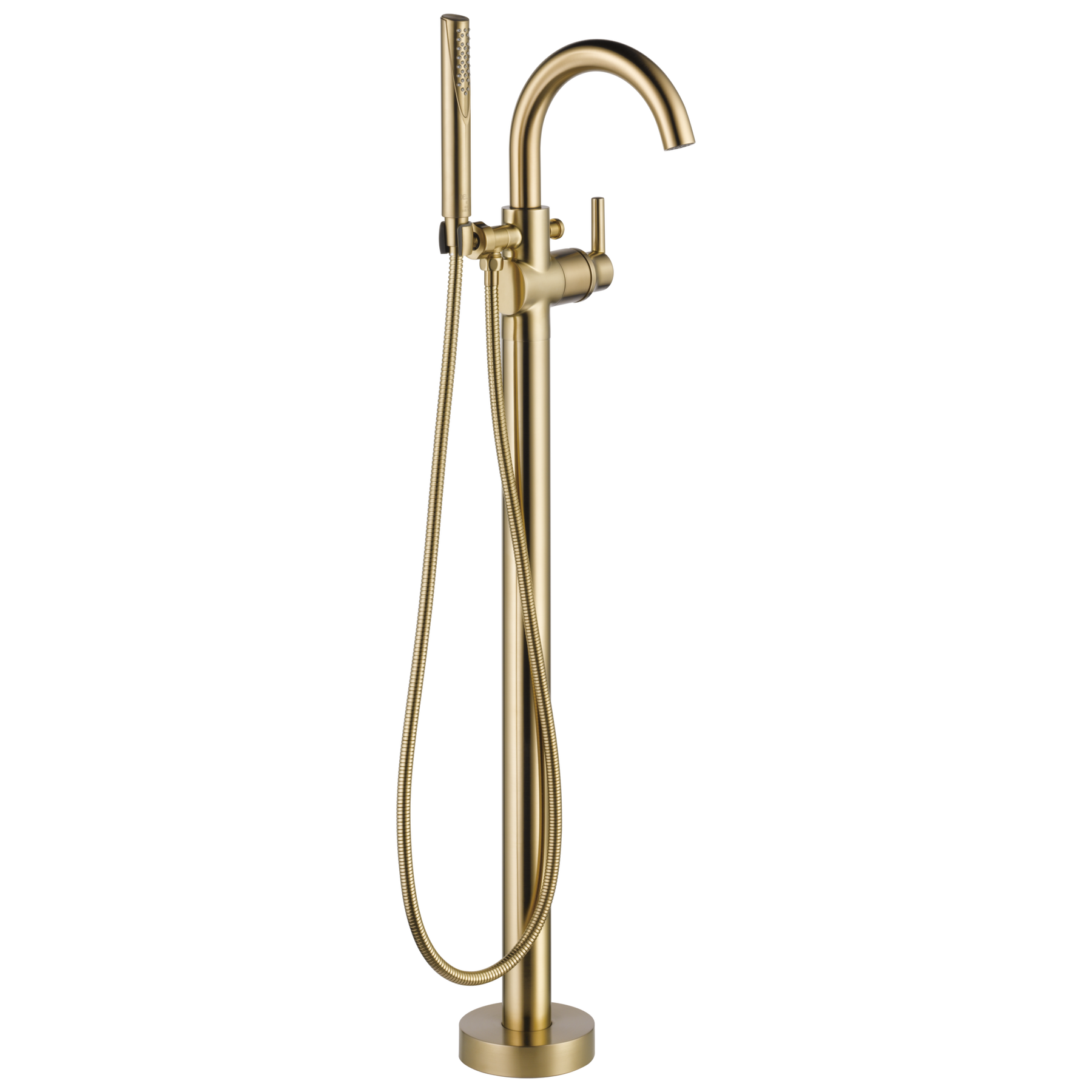 Accesorio de llave de llenado para bañera contemporáneo para montaje en piso (producto recertificado)