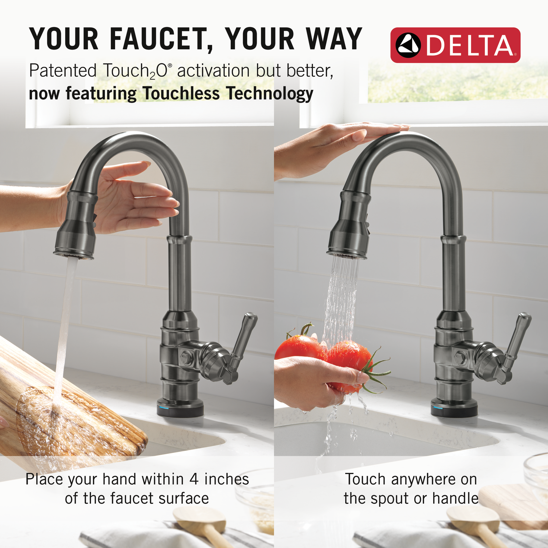 Touch2O® Bar / Prep Faucet with Touchless Technology, image 8