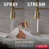 Touch<sub>2</sub>O® Technology Kitchen Faucet with Touchless Technology