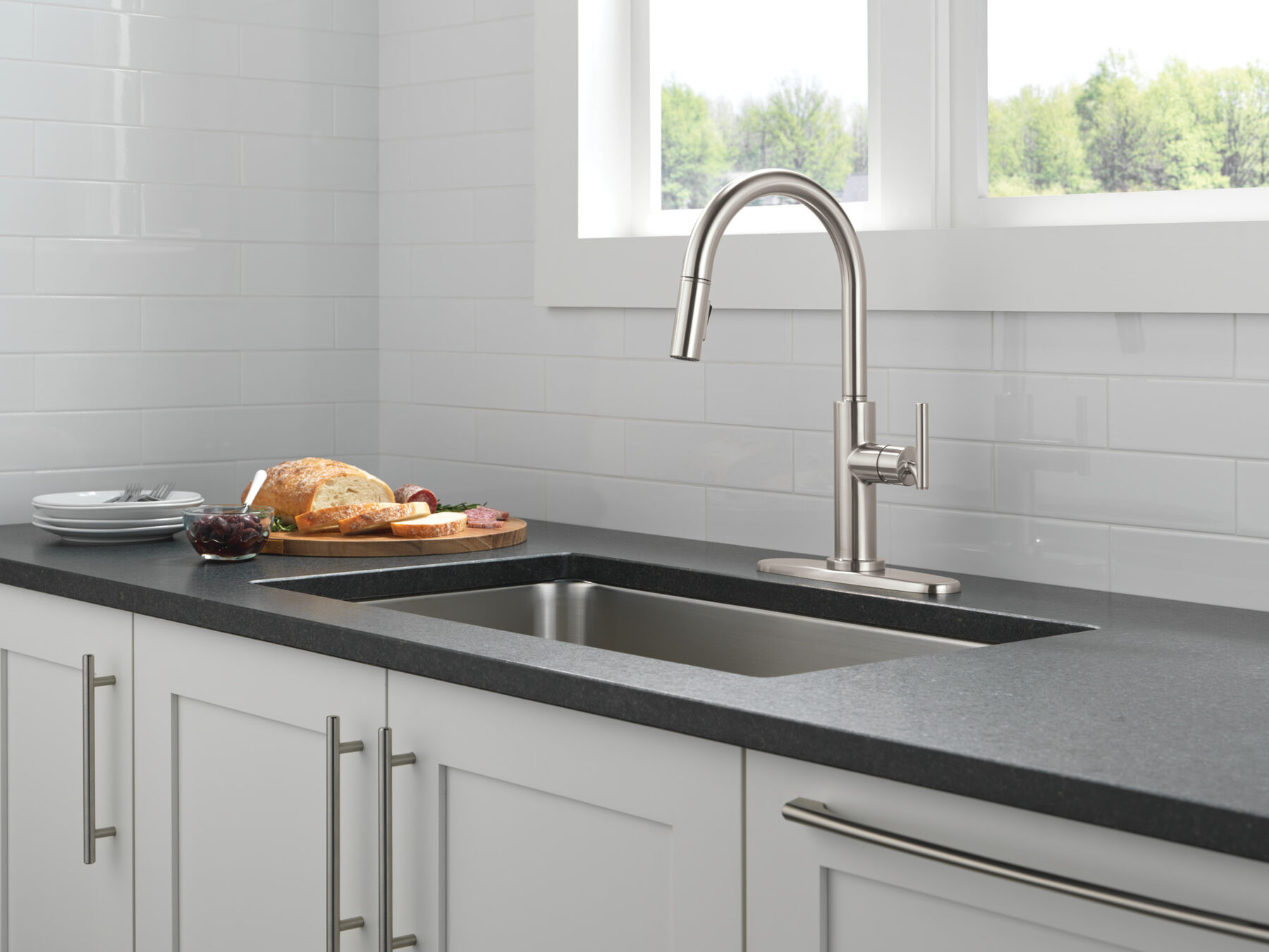 Llave para cocina monomando extensible, imagen 2
