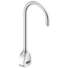 Wallmount Electronic SE Gooseneck Faucet, Hardwire, 1.5gpm