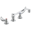 Two Handle 8 In Below Deck-Mount Faucet