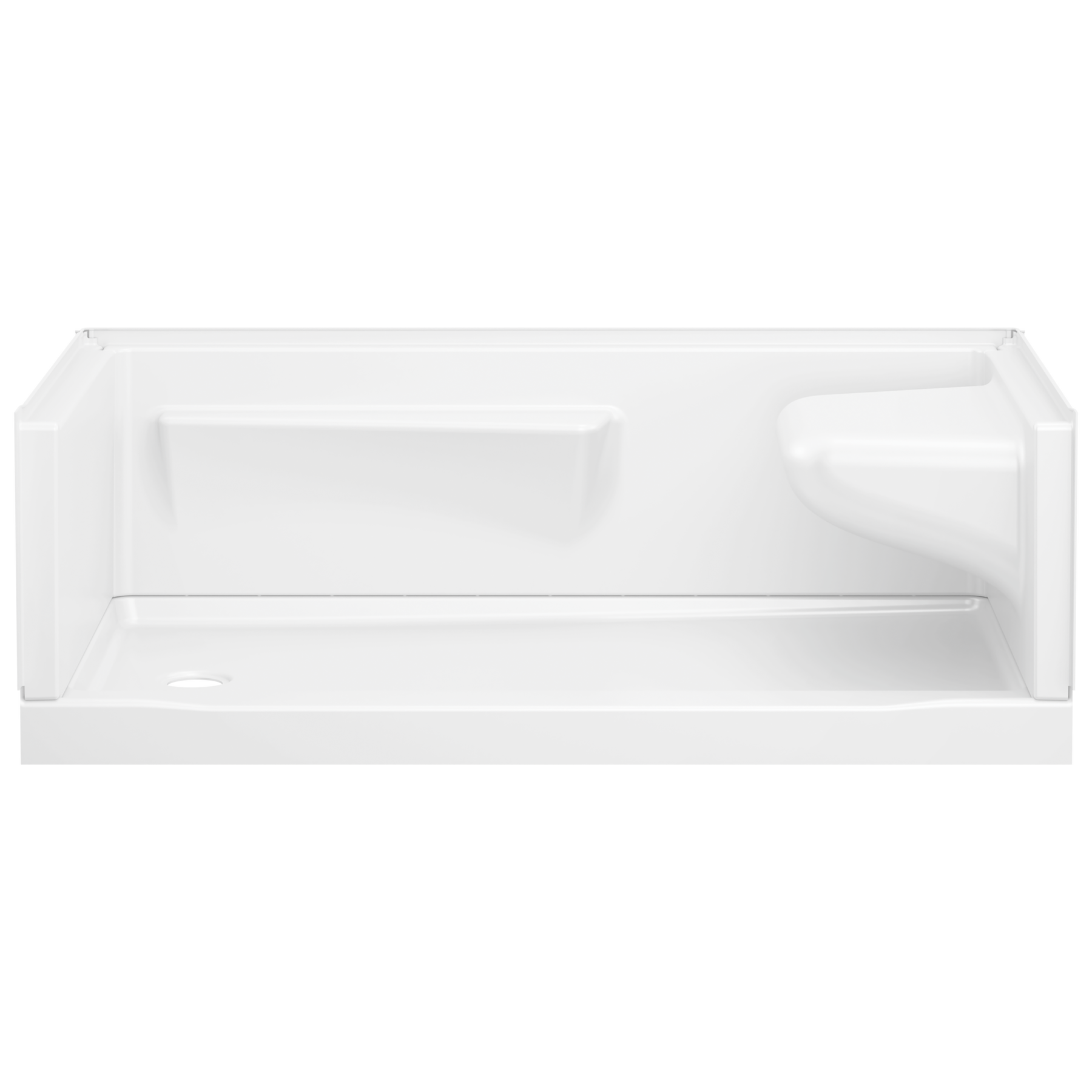 60x32 Alcove Shower Bundle - Right Seat Left Drain