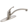 Llave de una manija para cocina