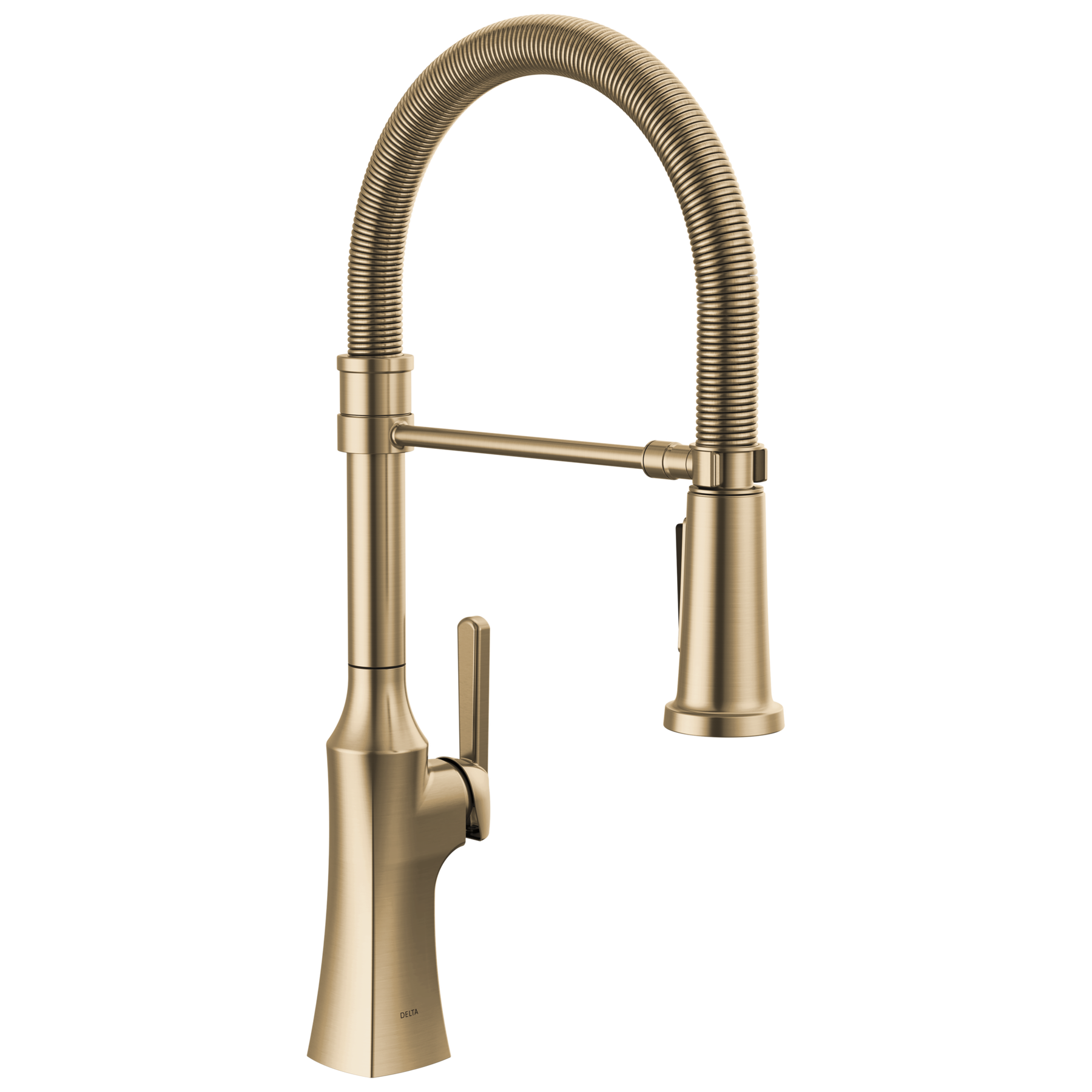 Single Handle Pull-Down Spring Kitchen Faucet