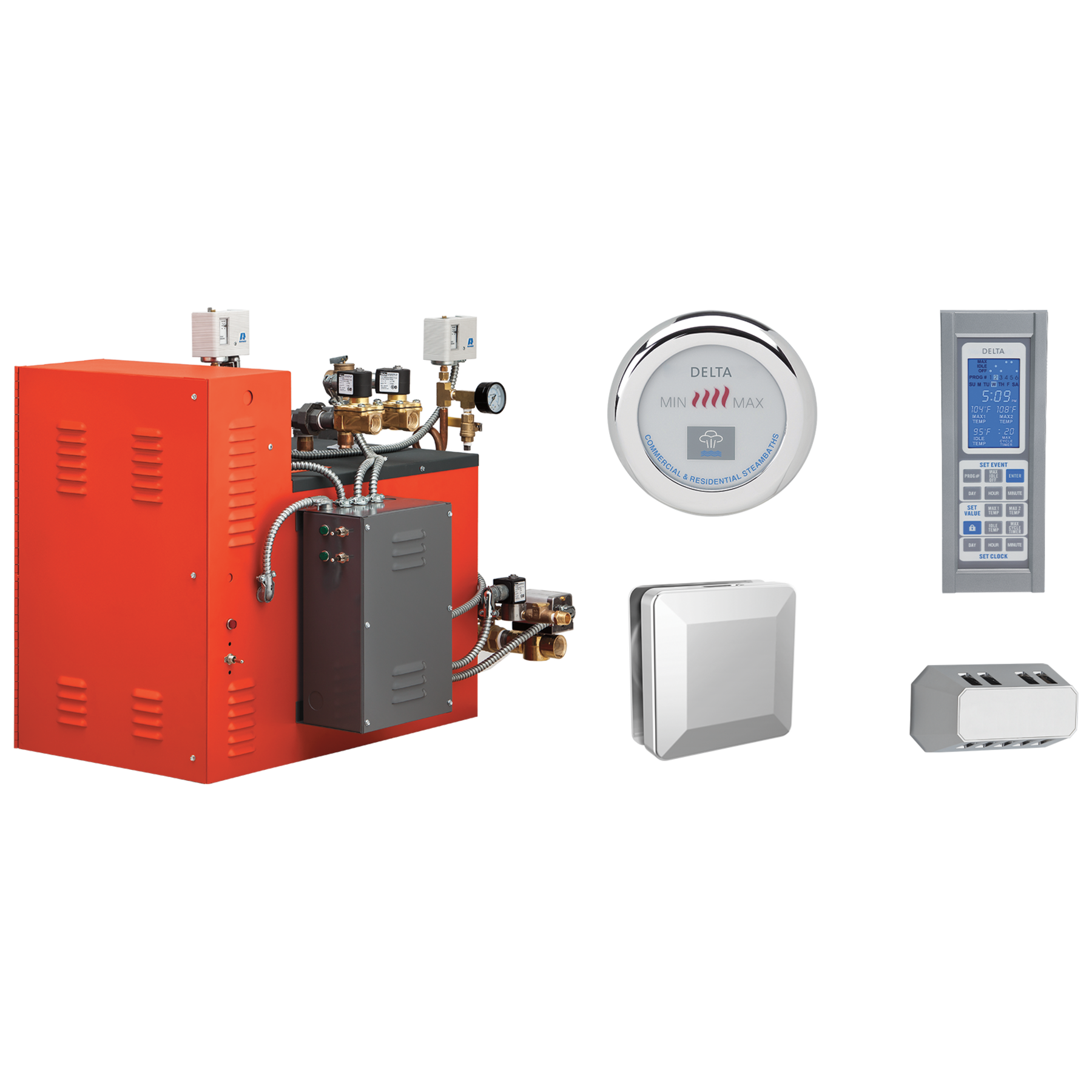 Generador comercial de 36 kW, 240 V, trifásico