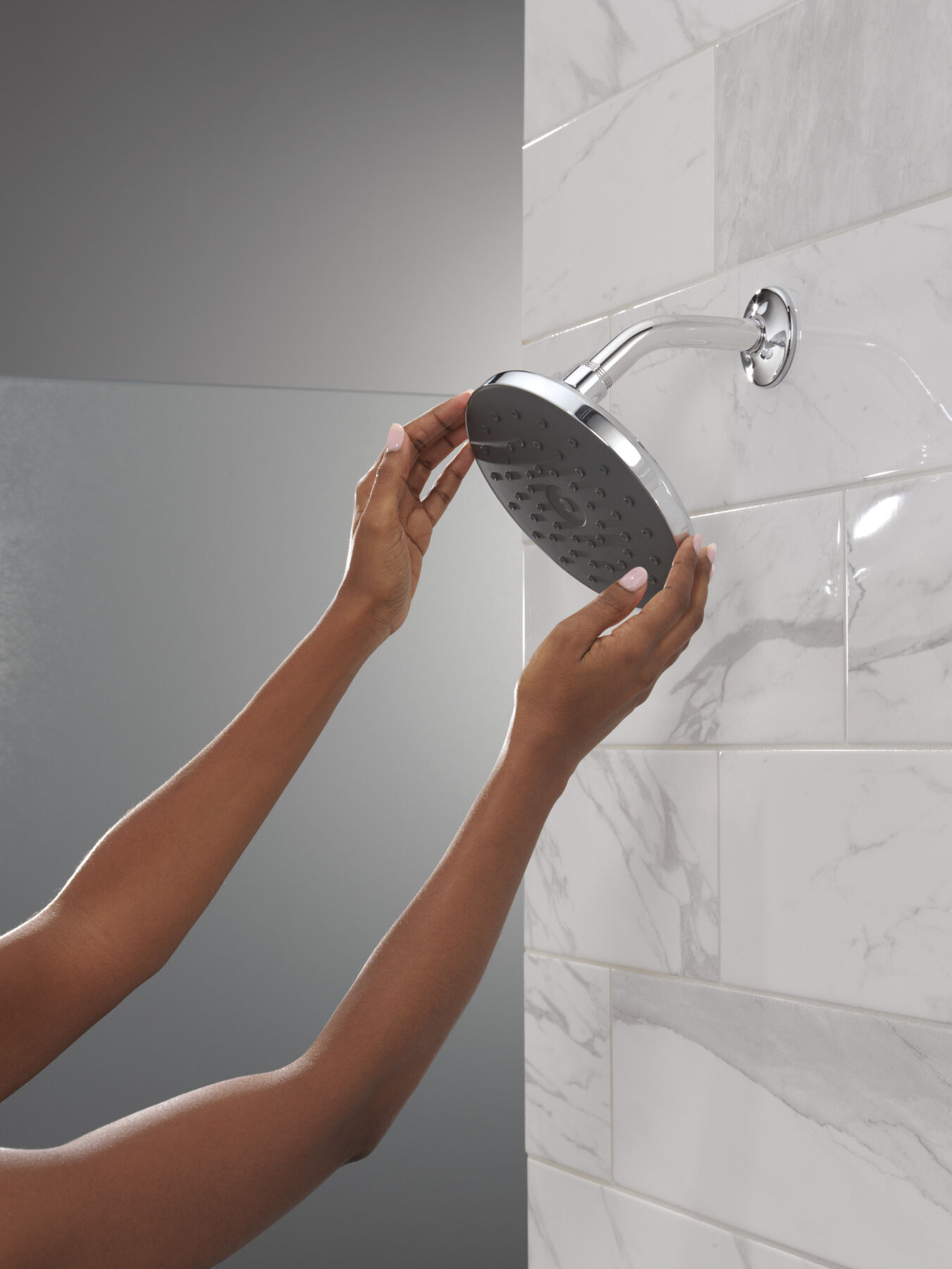 PivotPro™ Raincan Shower Head with TouchClean® Spray Face, image 7