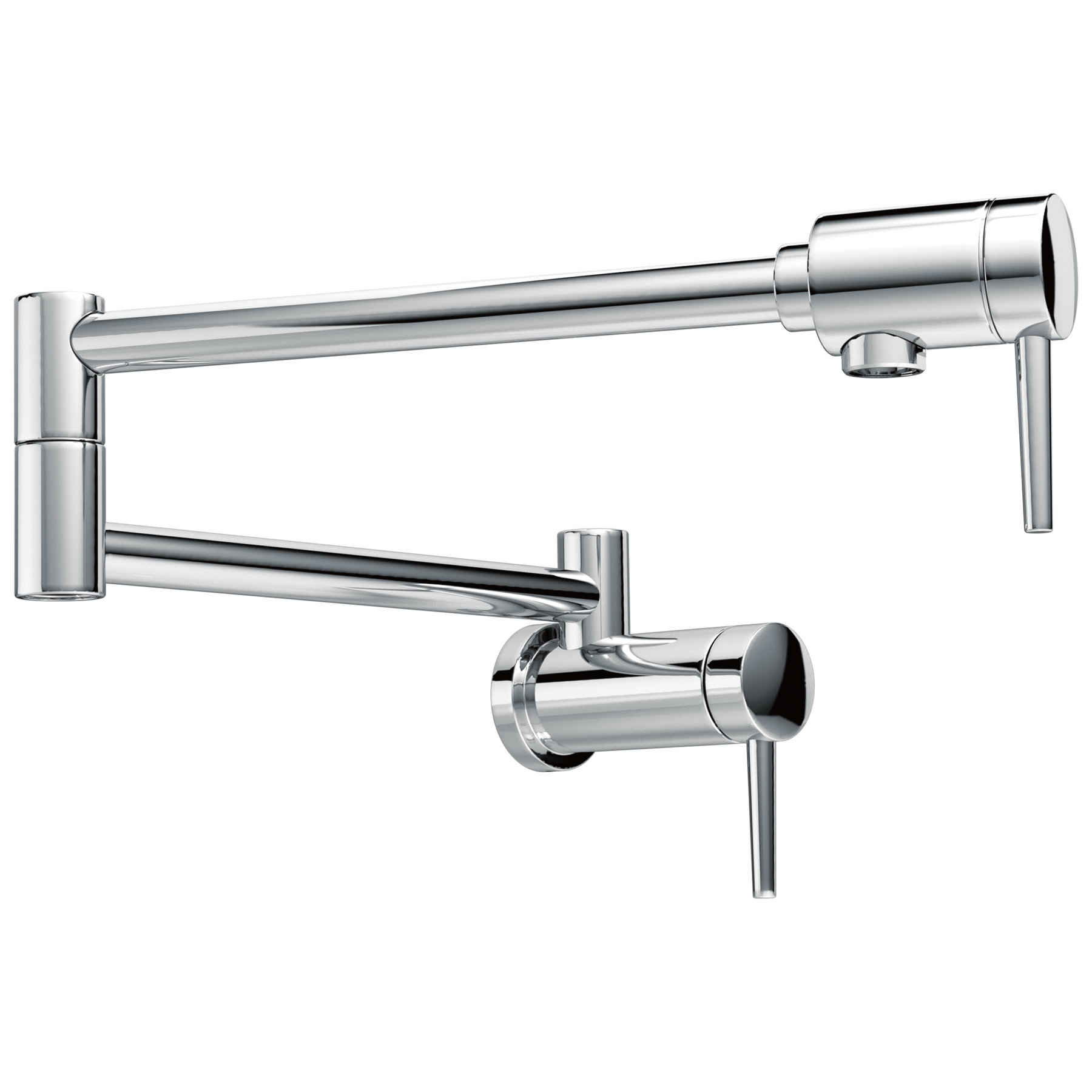 Llave contemporánea de montaje en pared para llenar ollas