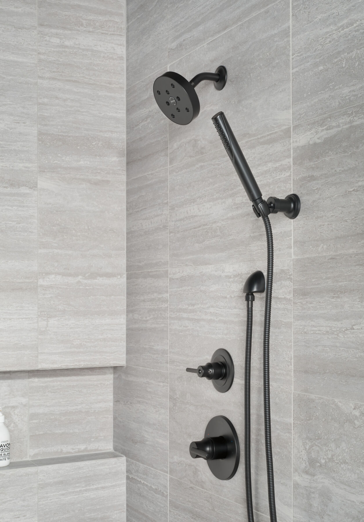 Ducha manual premium para montaje en pared ajustable de una sola función, imagen 23