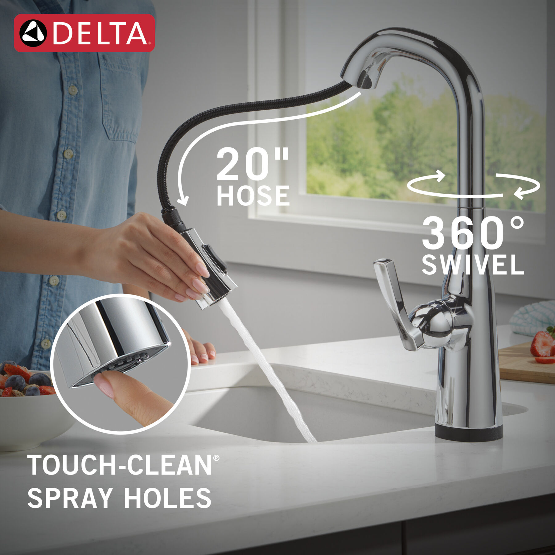 Touch2O® Bar / Prep Faucet with Touchless Technology, image 7