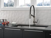 Llave monomando para cocina con manguera expuesta y tecnología Touch<sub>2</sub>O