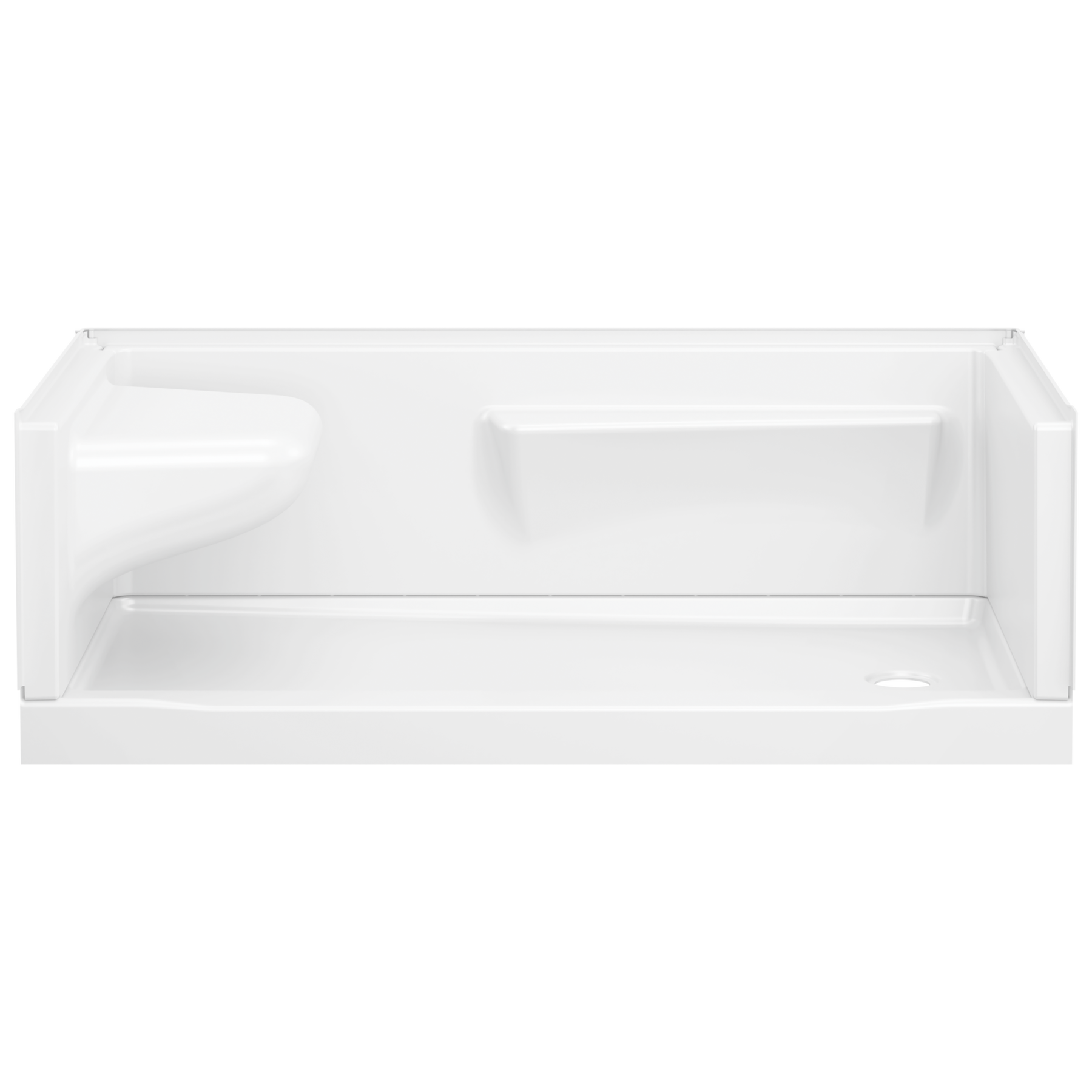 60x32 Alcove Shower Bundle - Left Seat Right Drain
