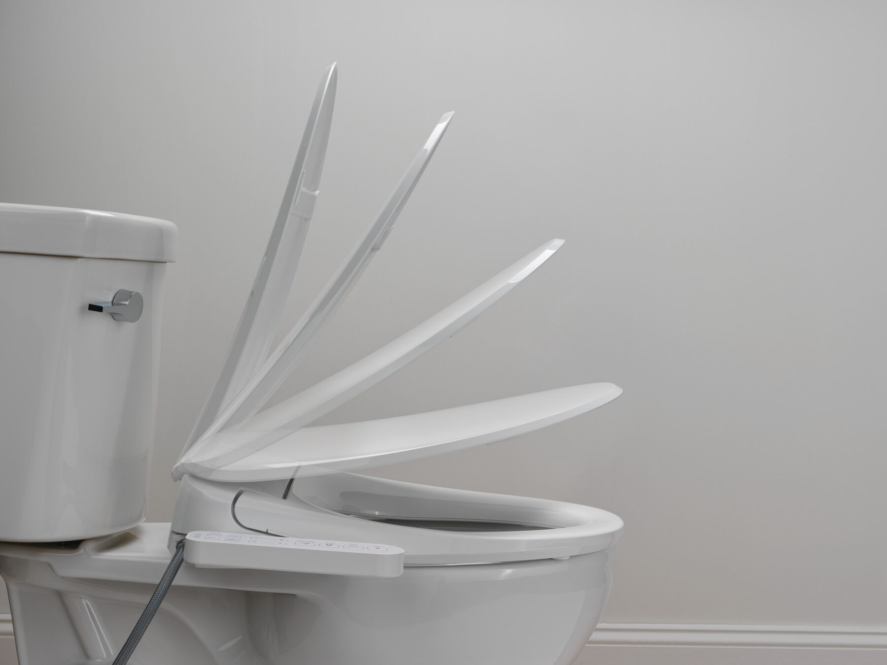 Standard Elongated Electric Bidet Toilet Seat, image 10