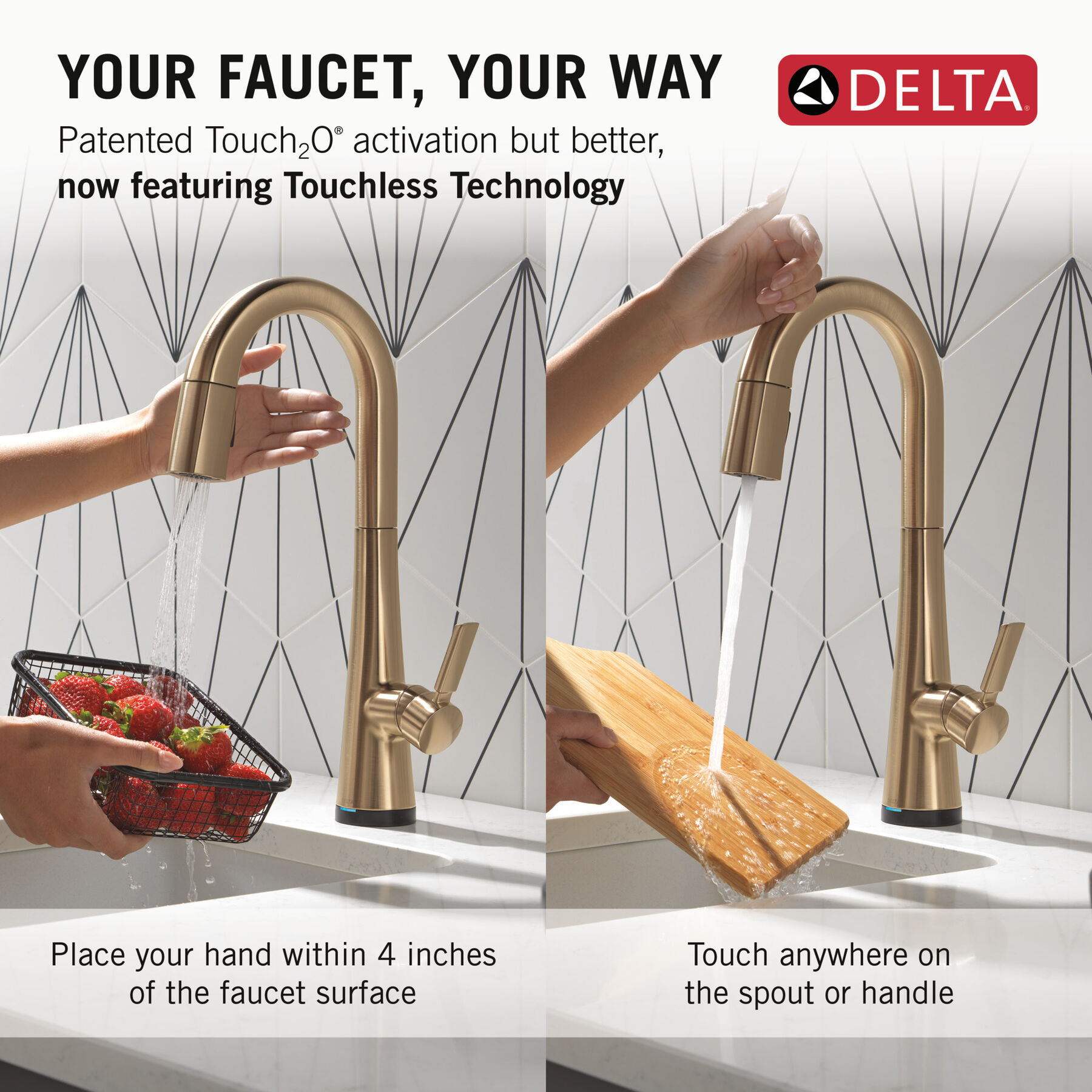 Touch2O® Bar / Prep Faucet with Touchless Technology, image 9