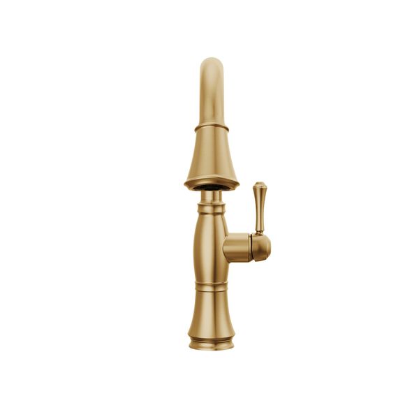 Llave de una manija con tubo de salida deslizable para cocina