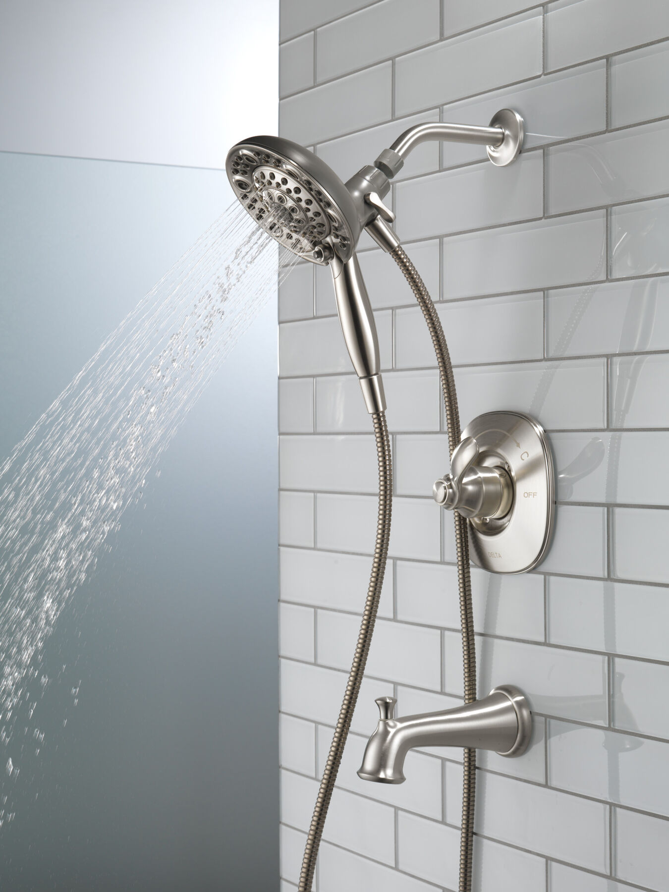 Monitor® 14 Series Tub and Shower with WaterSense® In2ition® Two-in-One Shower (Recertified), image 6