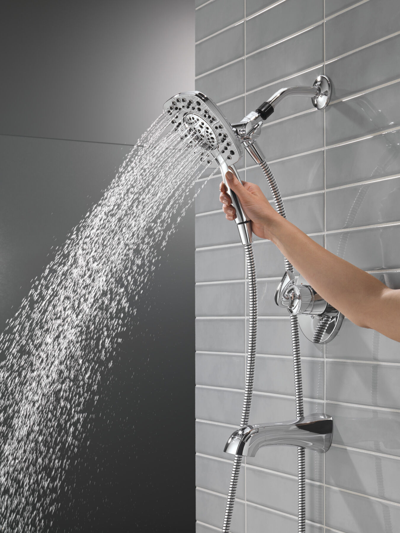 Centerset Lavatory Faucet with 14 Series Tub Shower Trim Bundle, image 6