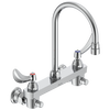 Two Handle 8 In Wallmount Service Sink Faucet