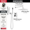 Monitor® 14 Series Shower with Raincan & Hand Shower