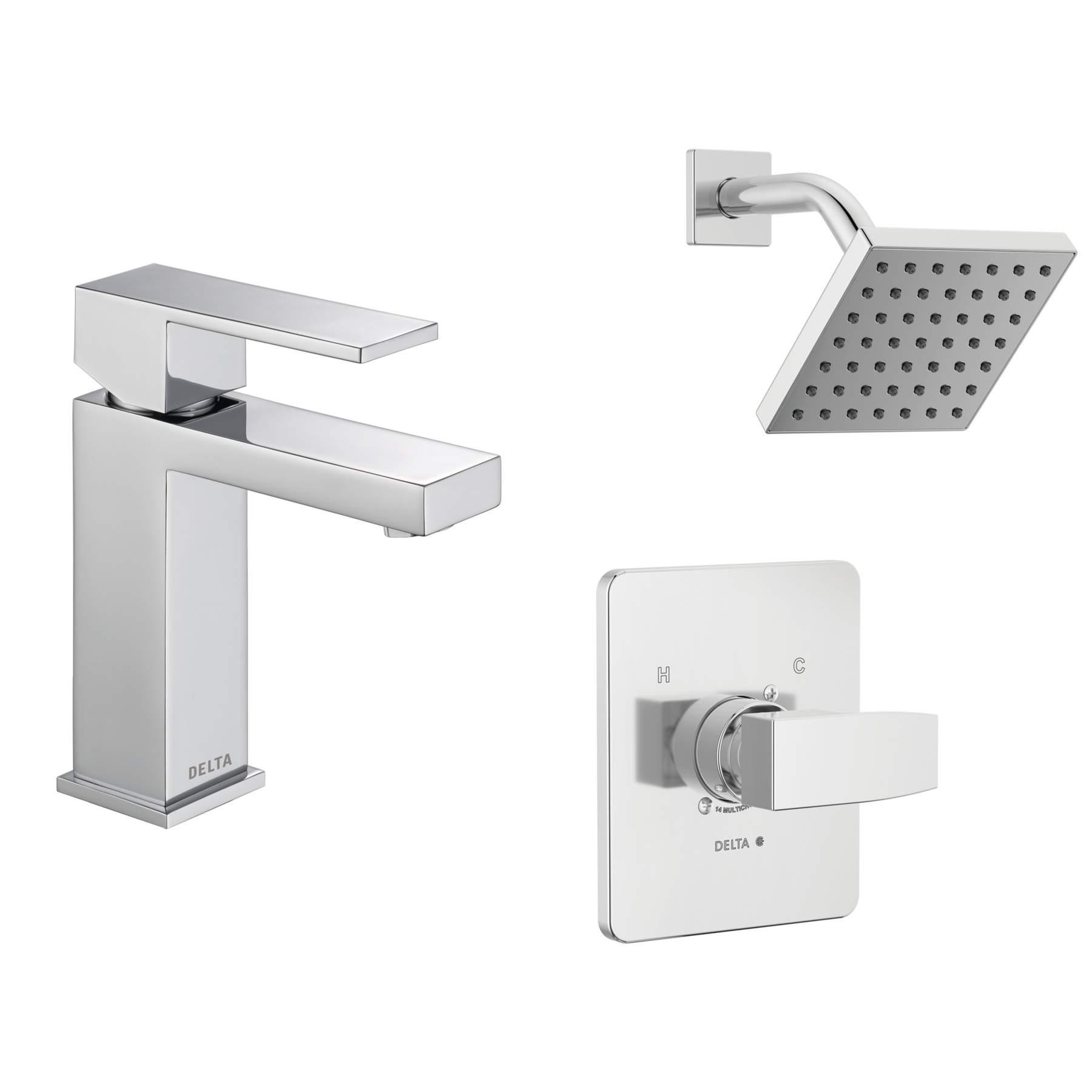 Single-Hole Lavatory Faucet with Shower Trim Bundle - 14 Series